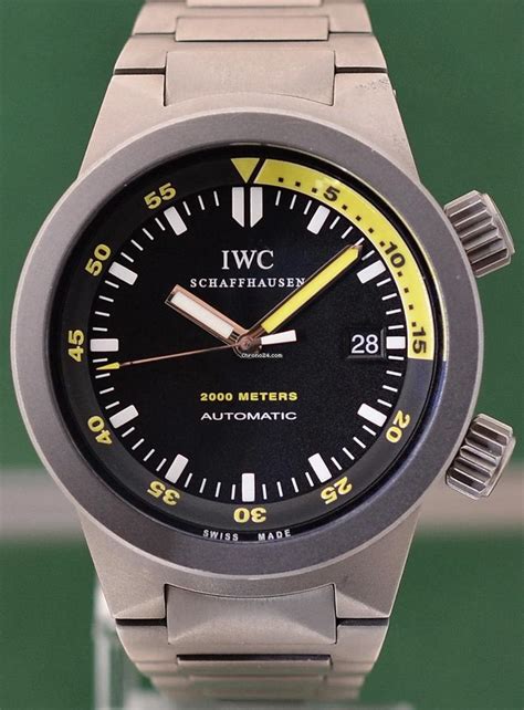 iwc aquatimer 2000 automatic date 42mm titanium|iwc aquatimer chrono.